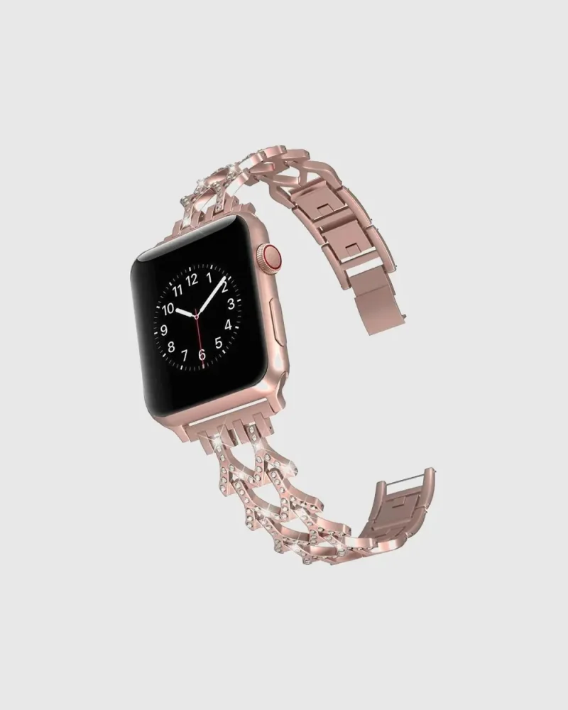 Genevieve Bracelet Apple Watch Band - Rose Gold