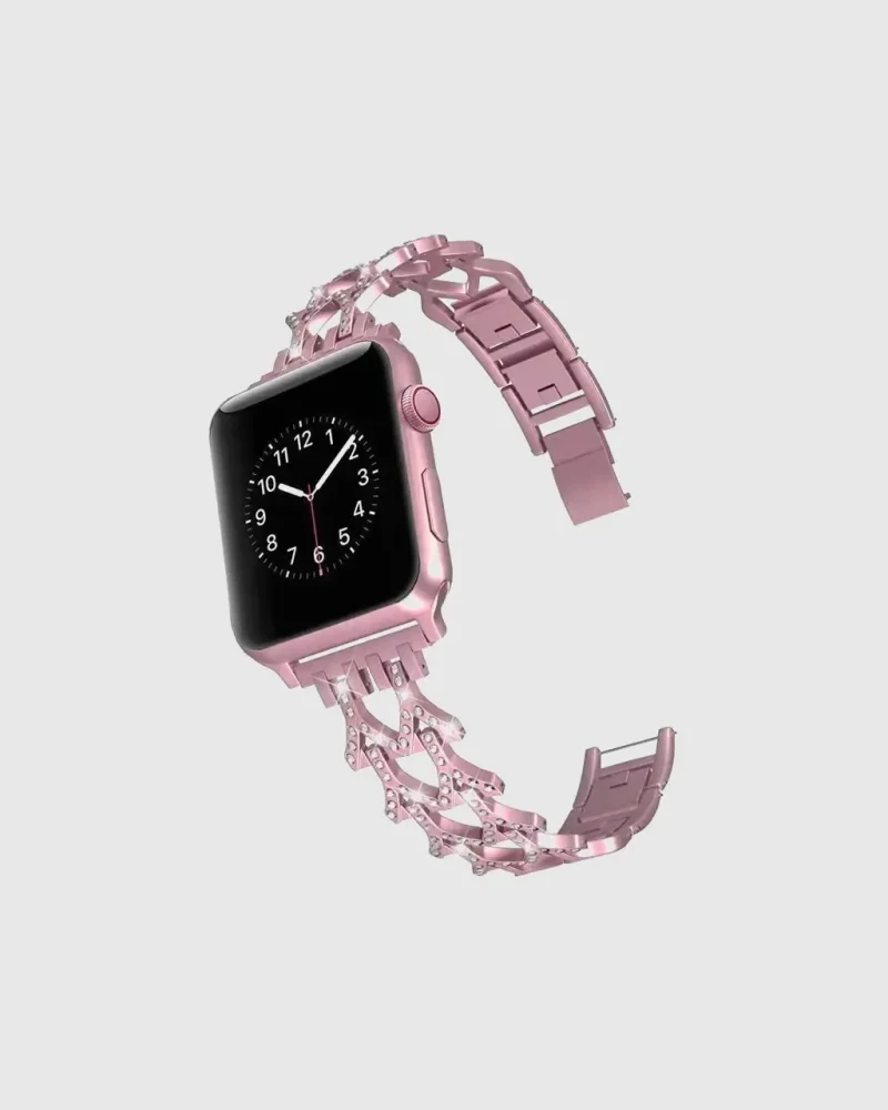 Genevieve Bracelet Apple Watch Band - Rose Pink