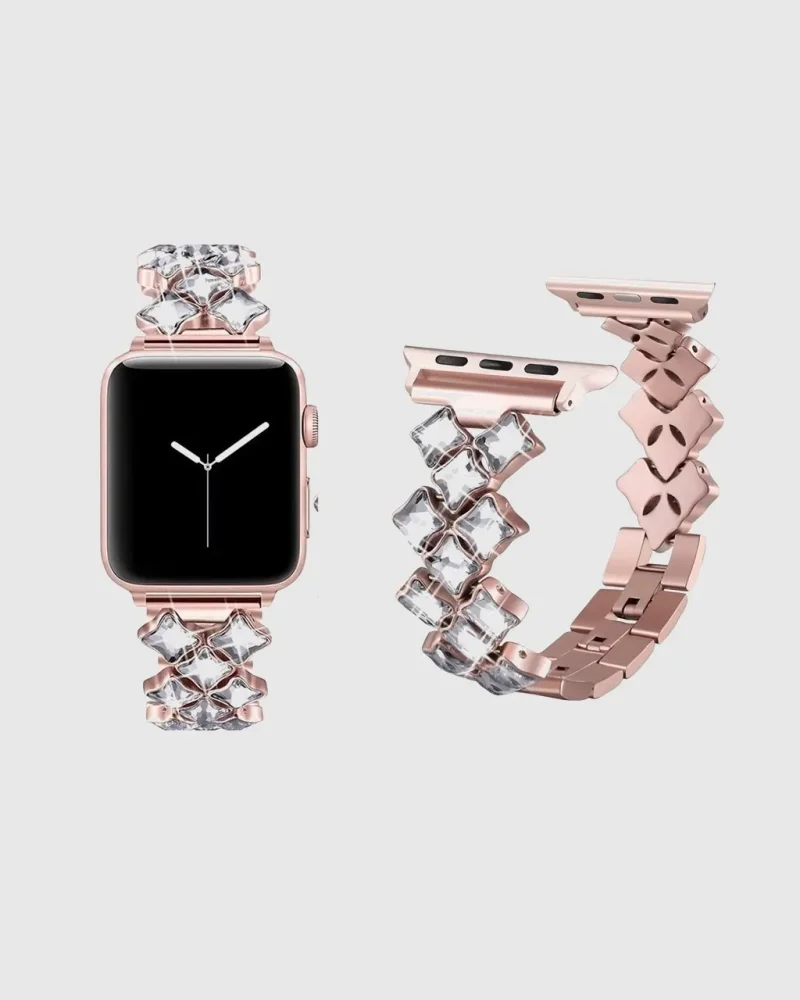 Lux Bracelet Apple Watch Band - Rose Pink