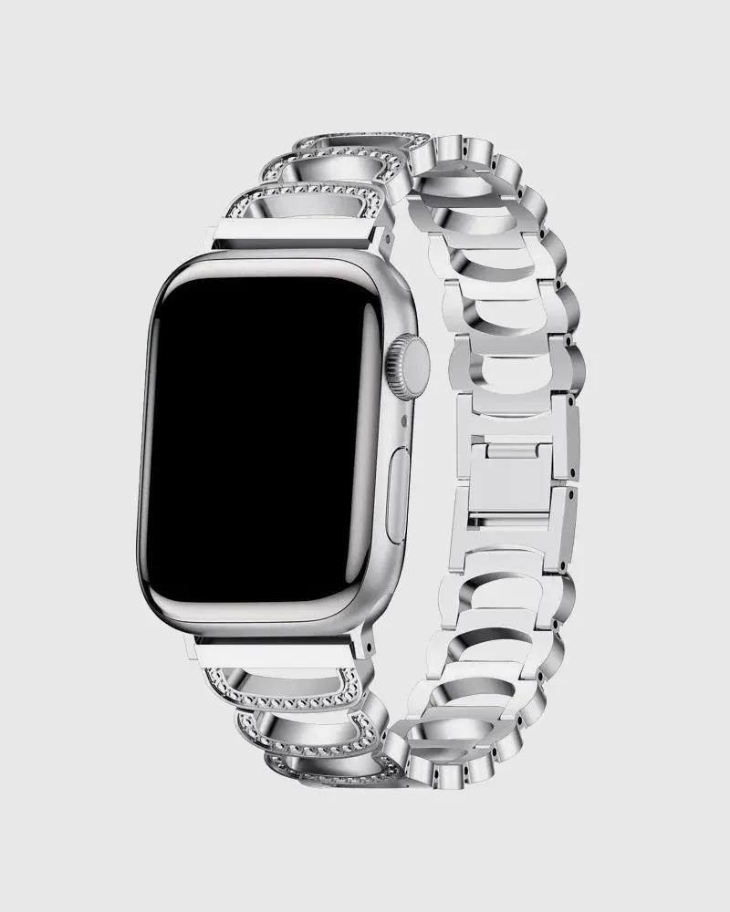 Halo Bracelet Apple Watch Band - Silver