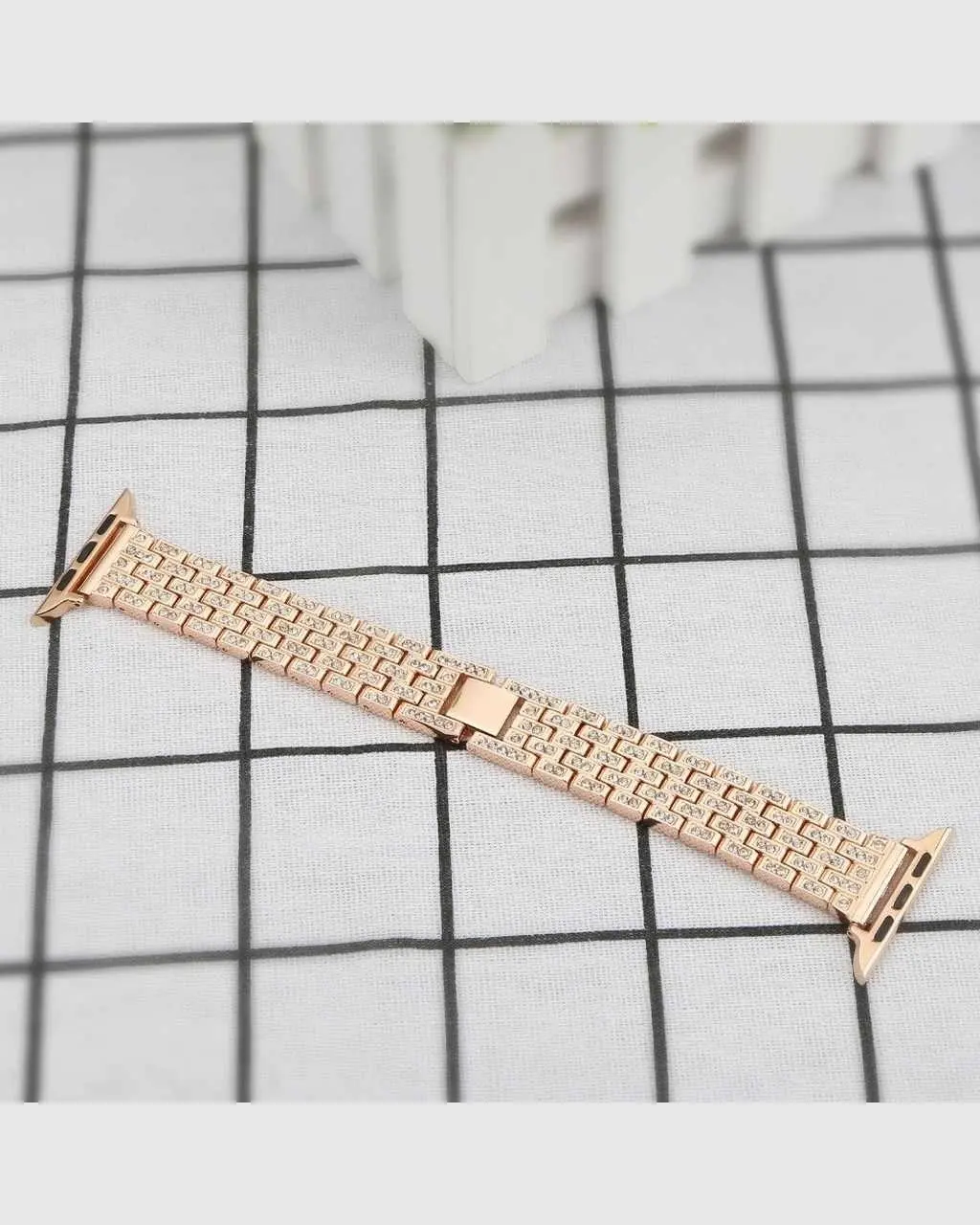 Hampton Bracelet Apple Watch Band - Rose Gold - Image 3