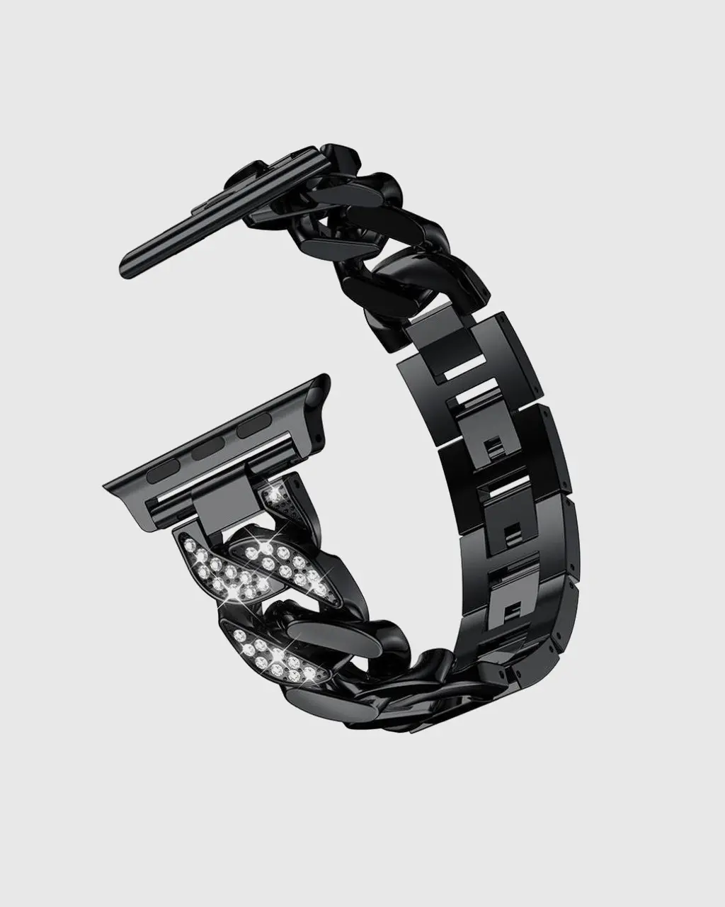 Jersey Bracelet Apple Watch Band - Black - Image 4