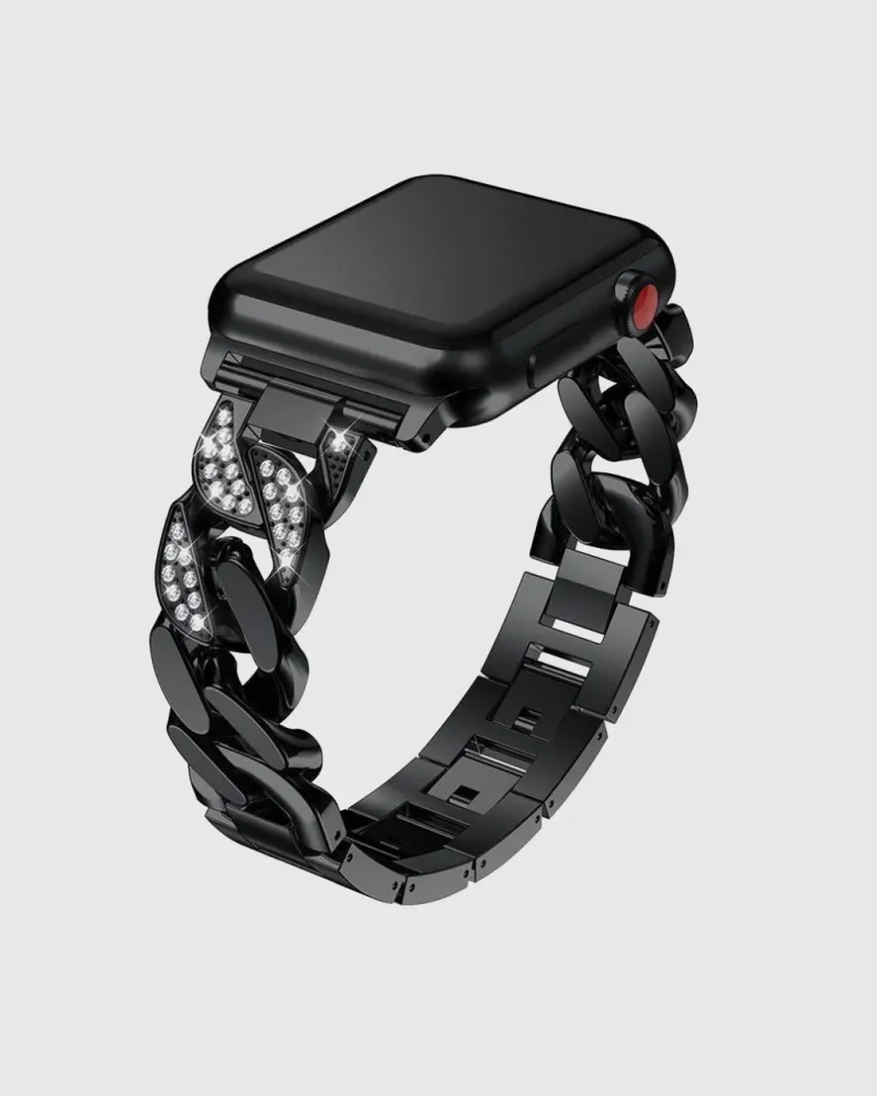 Jersey Bracelet Apple Watch Band - Black