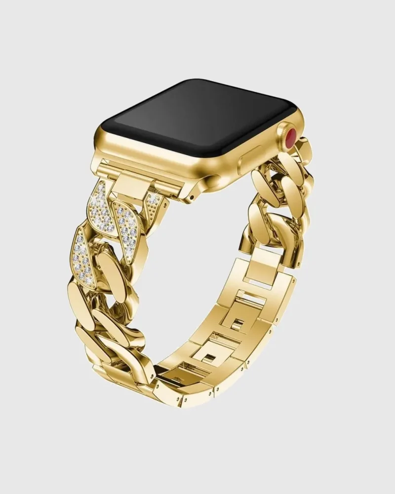 Jersey Bracelet Apple Watch Band - Gold