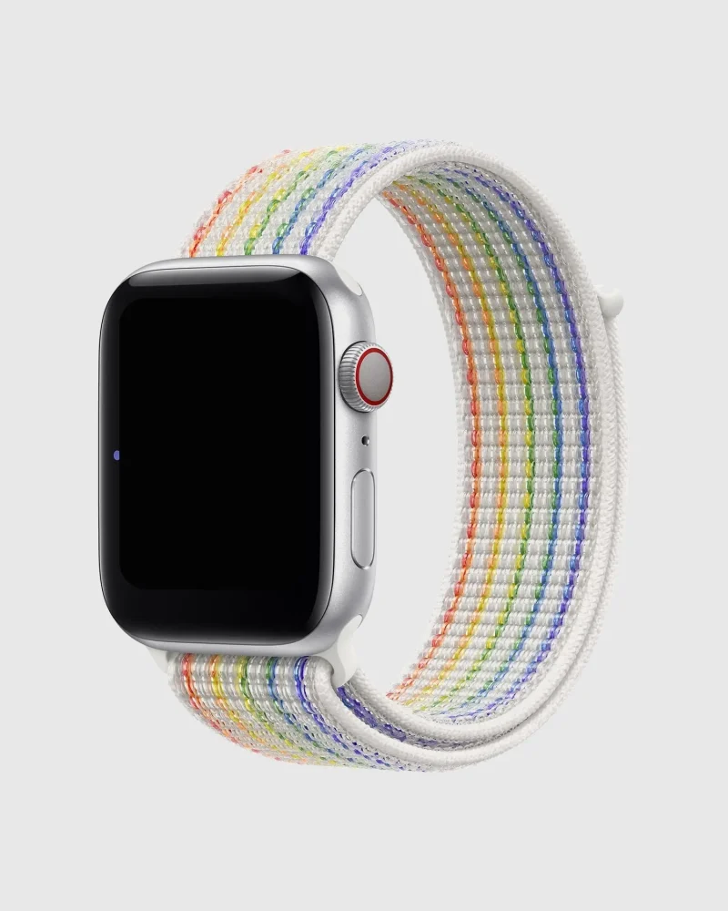 Sport Loop Apple Watch Band - Light Pride