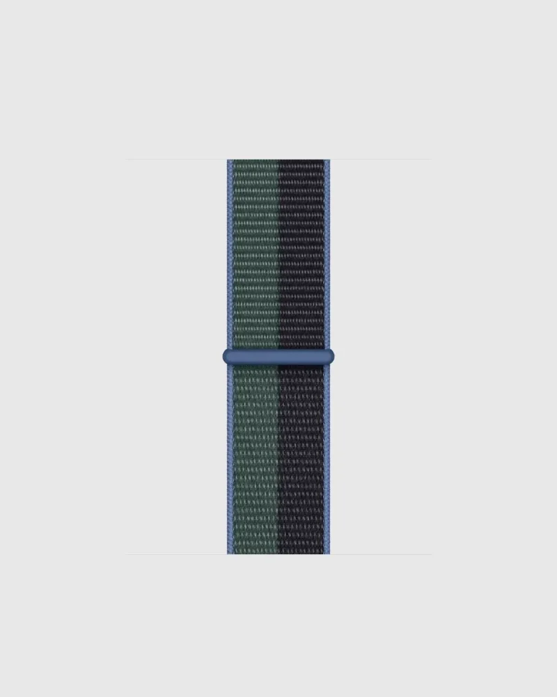 Alternative view of Sport Loop Apple Watch Band - Midnight Eucalyptus