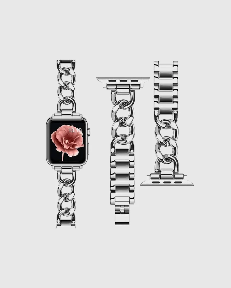 Monte Carlo Bracelet Apple Watch Band - Silver