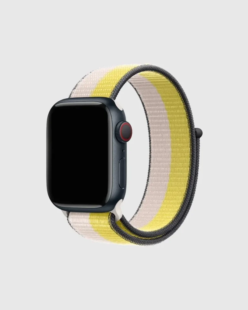 Sport Loop Apple Watch Band - Oat Milk Lemon Zest