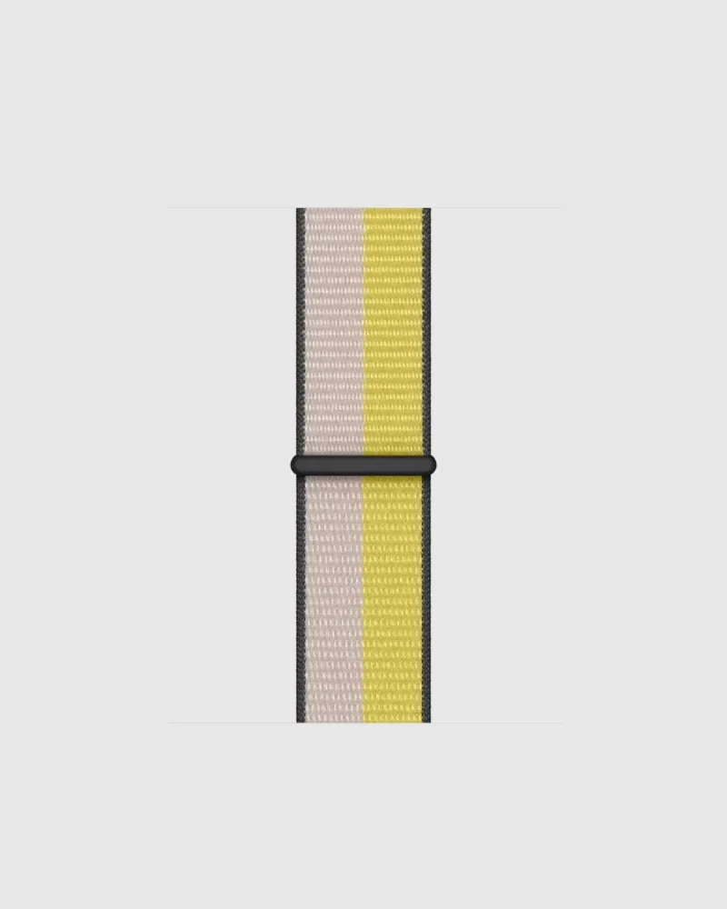 Alternative view of Sport Loop Apple Watch Band - Oat Milk Lemon Zest