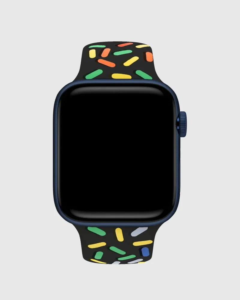 Alternative view of Sport Band Apple Watch Band - Pride Black