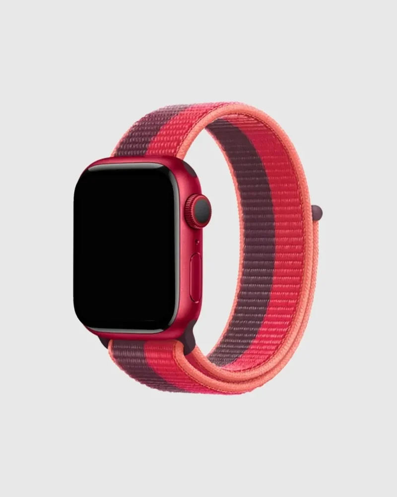 Sport Loop Apple Watch Band - Red Dark Cherry