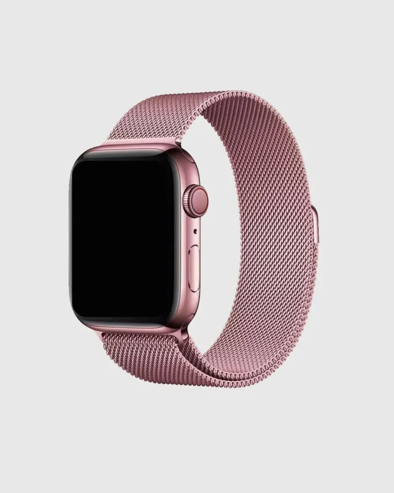 Milanese Loop Apple Watch Band - ROSE PINK