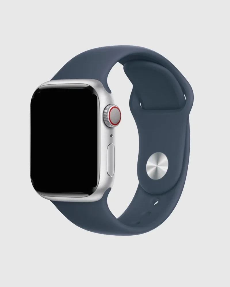 Storm Blue Sport Band for Apple Watch — Fluoroelastomer Replacement Band