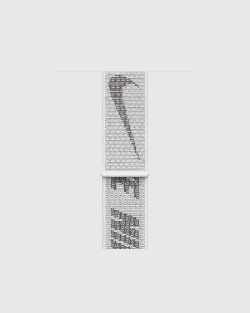 Alternative view of Sport Loop Apple Watch Band - Summit White Active