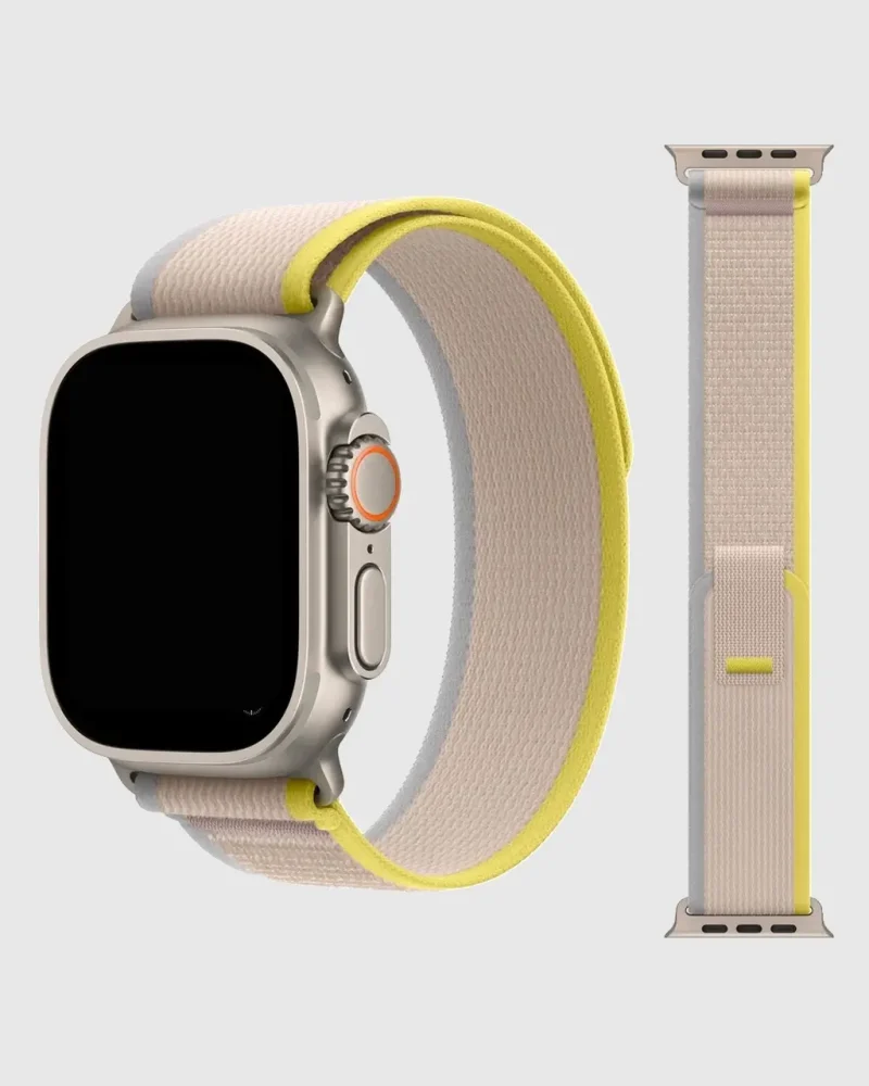 Trial Loop Apple Watch Band - Yellow Beige