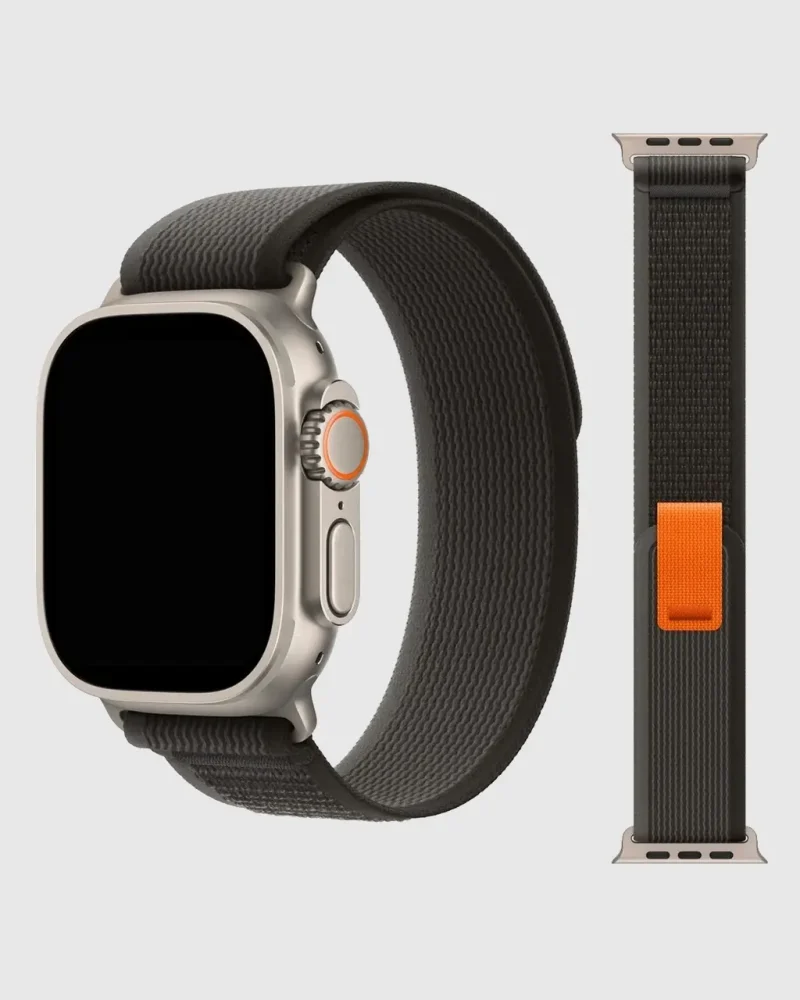 Trial Loop Apple Watch Band - Black Grey