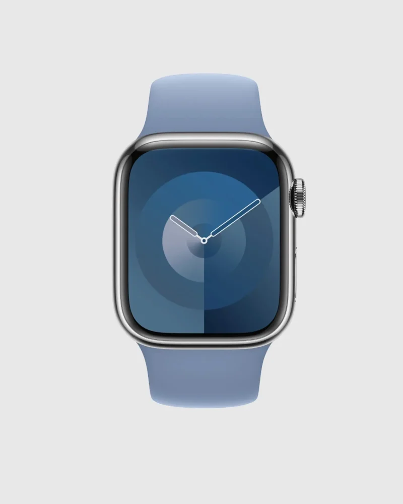 Alternative view of Sport Band Apple Watch Band - Winter Blue